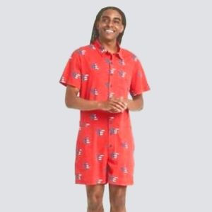 Mickey Mouse American Flag Romper